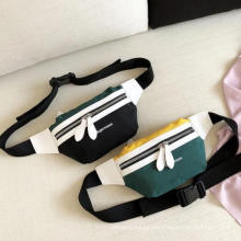 Fashion Canvas Custom Fanny Pack Waist Bag for Women Men